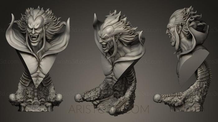 Busts of heroes and monsters (BUSTH_0223) 3D model for CNC machine